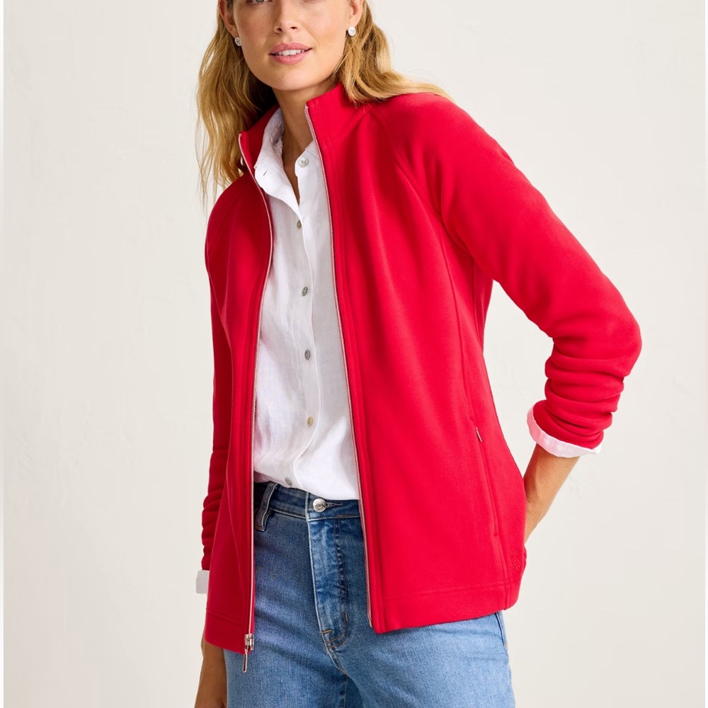 Tommy Bahama Aruba Full Zip Red Women's Jacket Small NWT
